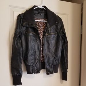 Pleather jacket